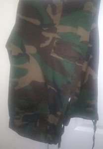 Camo cargo pants